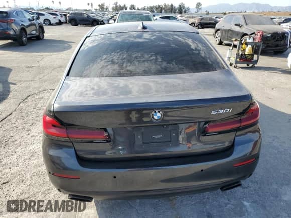 2021 BMW 5 Series 530i с VIN WBA53BH06MCF47047, выставлен на аукционе Copart как лот 70920935 с пробегом 104 172 миль миль и Списание • Salvage title. История ставок и продаж доступна на DreamBid. Изображение 6.