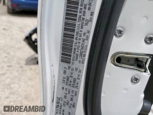 2017 Ram 1500 Big Horn с VIN 1C6RR6GTXHS741442, выставлен на аукционе Copart как лот 59591415 с пробегом 129 580 миль миль и Списание • Salvage title. История ставок и продаж доступна на DreamBid. Изображение 12.