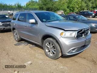2016 Dodge Durango Limited with VIN 1C4RDJDG4GC397729, listed as a IAAI auction lot 42814200 with 230,731 mi miles and . Bid and sale history available at DreamBid. Image 1.