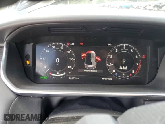 2020 Land Rover Range Rover Sport SE с VIN SALWG2SU4LA740014, выставлен на аукционе Copart как лот 69922725 с пробегом 84 674 миль миль и Списание • Salvage title. История ставок и продаж доступна на DreamBid. Изображение 9.