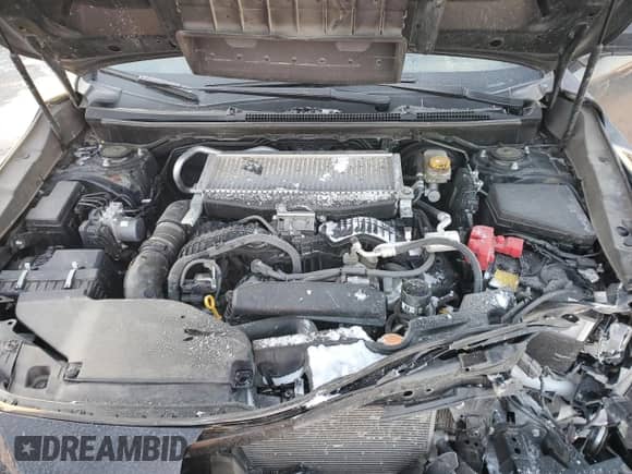 2023 Subaru WRX with VIN JF1VBAA65P9823639, listed as a Copart auction lot 41861455 with 21,990 mi miles and Salvage title. Bid and sale history available at DreamBid. Image 13.