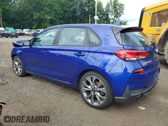 2020 Hyundai Elantra N Line z VIN KMHH55LC9LU126714, wystawiony jako Copart lot #64285245 z przebiegiem 46 117 mil mil oraz Szkoda całkowita • Salvage title. Historia ofert i sprzedaży dostępna na DreamBid. Obrazek 2.