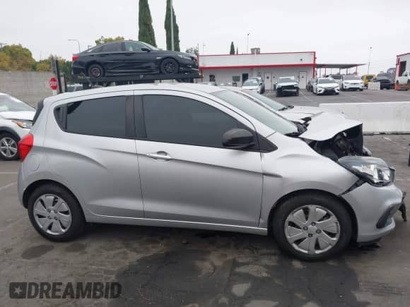 2018 Chevrolet Spark LS with VIN KL8CB6SA9JC481116, listed as a IAAI auction lot 42968204 with 62,110 mi miles and . Bid and sale history available at DreamBid. Image 13.