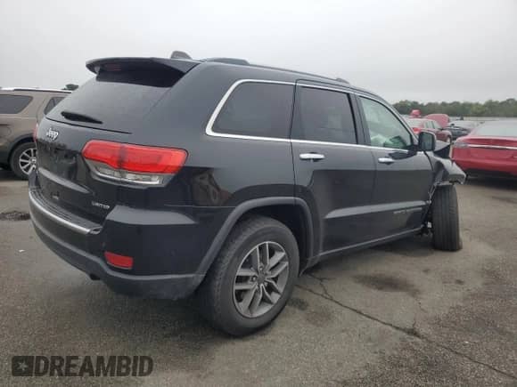 2019 Jeep Grand Cherokee Limited with VIN 1C4RJFBG2KC704073, listed as a Copart auction lot 81078495 with 89,800 mi miles and Salvage title. Bid and sale history available at DreamBid. Image 3.