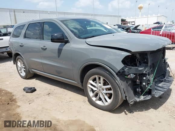 2023 Dodge Durango GT Premium z VIN 1C4RDHDG1PC685412, wystawiony jako IAAI lot #42758677 z przebiegiem 39 248 mil mil oraz . Historia ofert i sprzedaży dostępna na DreamBid. Obrazek 1.