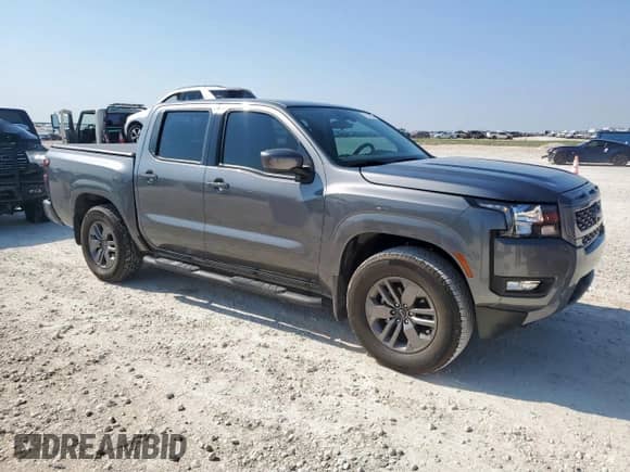 2025 Nissan Frontier Pro-X with VIN 1N6ED1EJ4SN603926, listed as a Copart auction lot 71873955 with 6,842 mi miles and Salvage title. Bid and sale history available at DreamBid. Image 4.