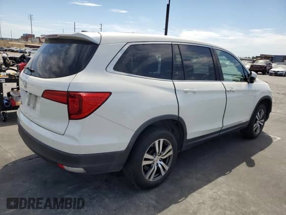 2018 Honda Pilot EX with VIN 5FNYF5H37JB007155, listed as a Copart auction lot 69504775 with 109,270 mi miles and Salvage title. Bid and sale history available at DreamBid. Image 3.