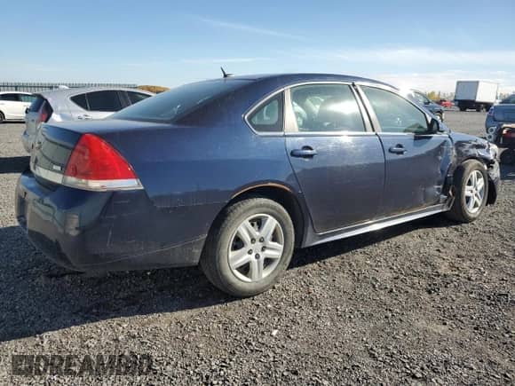 2011 Chevrolet Impala LS Retail with VIN 2G1WA5EK0B1102039, listed as a Copart auction lot 86171845 with 269,373 mi miles and Clean title. Bid and sale history available at DreamBid. Image 3.