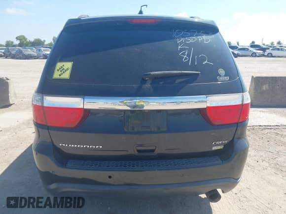 2013 Dodge Durango Crew with VIN 1C4RDHDG4DC650990, listed as a IAAI auction lot 43011286 with 159,642 mi miles and . Bid and sale history available at DreamBid. Image 17.