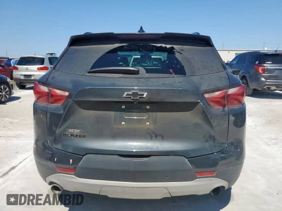2019 Chevrolet Blazer with VIN 3GNKBDRS0KS703163, listed as a Copart auction lot 60097265 with 76,425 mi miles and Salvage title. Bid and sale history available at DreamBid. Image 6.