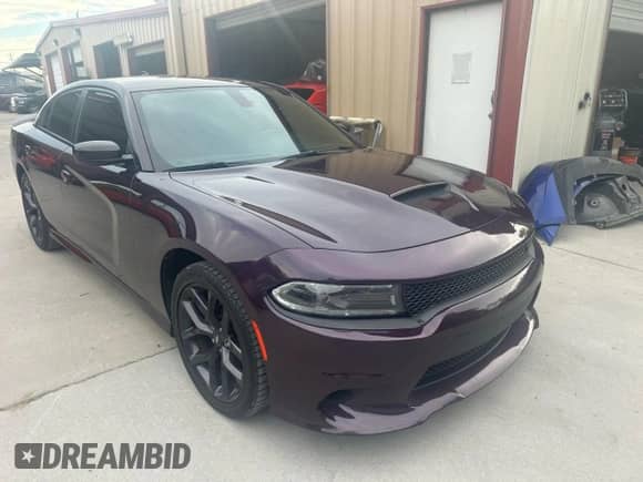 2022 Dodge Charger GT with VIN 2C3CDXHG9NH221499, listed as a Copart auction lot 87306105 with 48,209 mi miles and Clean title. Bid and sale history available at DreamBid. Image 1.