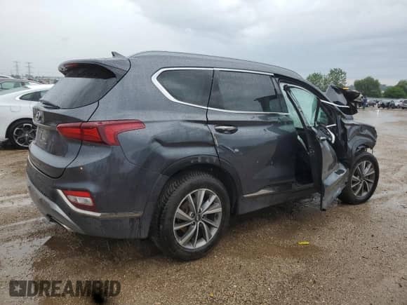 2020 Hyundai Santa Fe Limited z VIN 5NMS53AD1LH212570, wystawiony jako Copart lot #65686005 z przebiegiem Nie podano mil oraz Szkoda całkowita • Salvage title. Historia ofert i sprzedaży dostępna na DreamBid. Obrazek 3.