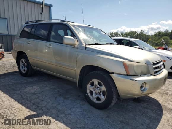 2003 Toyota Highlander с VIN JTEHD21A330021077, выставлен на аукционе Copart как лот 61389425 с пробегом 231 809 миль миль и Списание • Salvage title. История ставок и продаж доступна на DreamBid. Изображение 4.