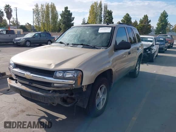 2006 Chevrolet TrailBlazer LT with VIN 1GNDT13S262289236, listed as a IAAI auction lot 43508653 with 109,817 mi miles and . Bid and sale history available at DreamBid. Image 18.