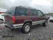 1995 Chevrolet Tahoe with VIN 1GNEK13K9SJ451466, listed as a Copart auction lot 59164545 with 165,537 mi miles and Salvage title. Bid and sale history available at DreamBid. Image 3.