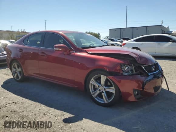 2011 Lexus IS 250 z VIN JTHBF5C28B5142313, wystawiony jako Copart lot #81610505 z przebiegiem 162 562 mil mil oraz Szkoda całkowita • Salvage title. Historia ofert i sprzedaży dostępna na DreamBid. Obrazek 4.