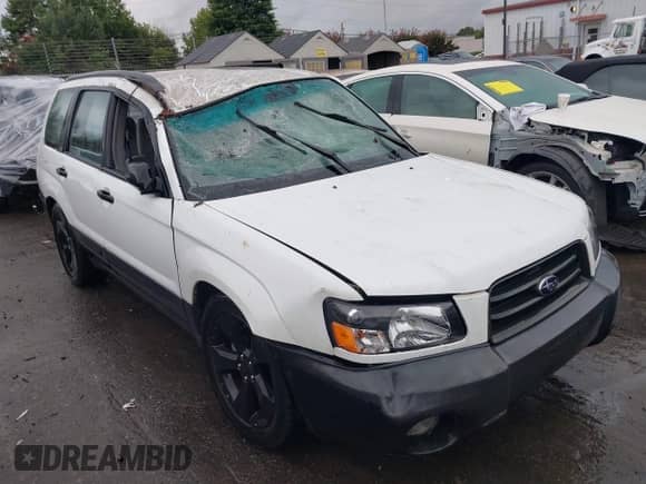 2003 Subaru Forester X with VIN JF1SG63683G738038, listed as a IAAI auction lot 42934833 with 269,591 mi miles and . Bid and sale history available at DreamBid. Image 1.