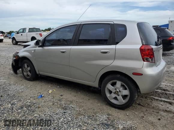 2007 Chevrolet Aveo LS z VIN KL1TD66667B727536, wystawiony jako Copart lot #71655695 z przebiegiem 89 255 mil mil oraz Szkoda całkowita • Salvage title. Historia ofert i sprzedaży dostępna na DreamBid. Obrazek 2.