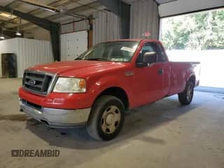 2004 Ford F-150 z VIN 1FTVF14534NB81264, wystawiony jako Copart lot #80455245 z przebiegiem 105 996 mil mil oraz Czysty tytuł • Clean title. Historia ofert i sprzedaży dostępna na DreamBid. Obrazek 1.