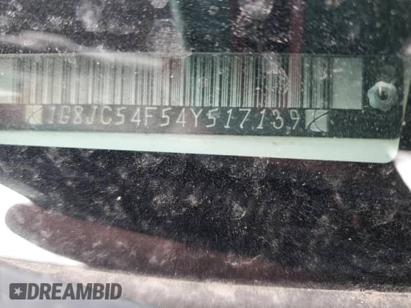 2004 Saturn L L300 1 с VIN 1G8JC54F54Y517139, выставлен на аукционе Copart как лот 61557105 с пробегом 192 729 миль миль и Списание • Salvage title. История ставок и продаж доступна на DreamBid. Изображение 13.