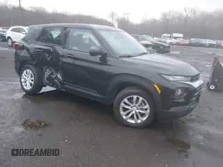 2023 Chevrolet TrailBlazer LS with VIN KL79MNSL7PB078027, listed as a IAAI auction lot 40920925 with 42,755 mi miles and . Bid and sale history available at DreamBid. Image 1.