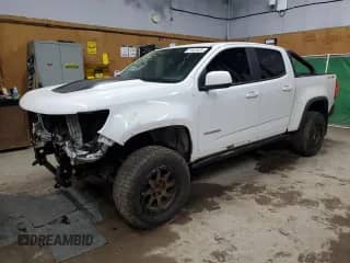 2018 Chevrolet Colorado 4WD ZR2 with VIN 1GCGTEEN9J1325412, listed as a Copart auction lot 81622025 with 109,857 mi miles and Clean title. Bid and sale history available at DreamBid. Image 1.