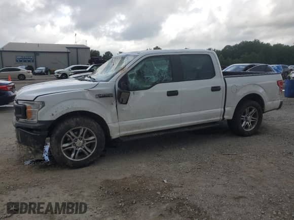 2018 Ford F-150 XL z VIN 1FTEW1CB7JKC76852, wystawiony jako Copart lot #66213195 z przebiegiem 155 147 mil mil oraz Szkoda całkowita • Salvage title. Historia ofert i sprzedaży dostępna na DreamBid. Obrazek 1.