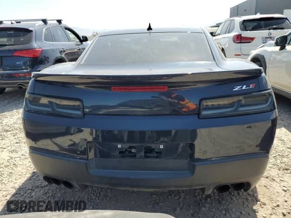 2014 Chevrolet Camaro ZL1 с VIN 2G1FZ1EP9E9800359, выставлен на аукционе Copart как лот 61655895 с пробегом 41 946 миль миль и Списание • Salvage title. История ставок и продаж доступна на DreamBid. Изображение 6.