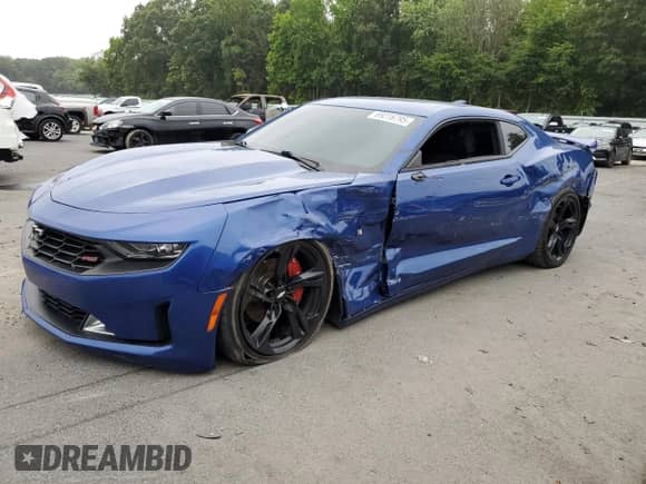 2019 Chevrolet Camaro 1LT z VIN 1G1FB1RS9K0159724, wystawiony jako Copart lot #69276795 z przebiegiem 74 882 mil mil oraz Szkoda całkowita • Salvage title. Historia ofert i sprzedaży dostępna na DreamBid. Obrazek 1.