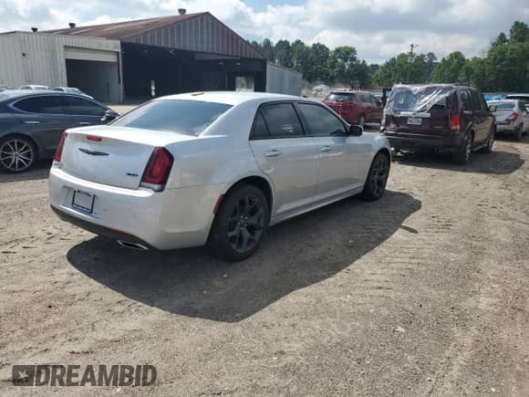 2023 Chrysler 300 Touring L with VIN 2C3CCADG7PH609307, listed as a Copart auction lot 56468485 with 13,608 mi miles and Salvage title. Bid and sale history available at DreamBid. Image 3.