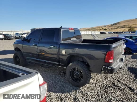 2013 Ram 1500 Big Horn with VIN 1C6RR7LT5DS601966, listed as a Copart auction lot 83910595 with 181,377 mi miles and Salvage title. Bid and sale history available at DreamBid. Image 2.