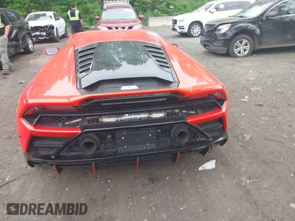 2020 Lamborghini Huracan with VIN ZHWUF4ZF6LLA13783, listed as a IAAI auction lot 42235369 with 7,737 mi miles and . Bid and sale history available at DreamBid. Image 16.