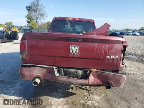 2016 Ram 1500 Express with VIN 1C6RR7FT5GS336935, listed as a Copart auction lot 84621415 with 217,257 mi miles and Salvage title. Bid and sale history available at DreamBid. Image 6.