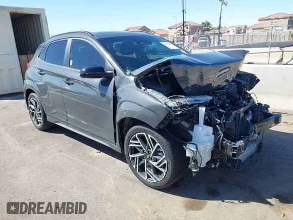 2023 Hyundai Kona N Line с VIN KM8K33A31PU993940, выставлен на аукционе IAAI как лот 43378907 с пробегом 18 709 миль миль и . История ставок и продаж доступна на DreamBid. Изображение 1.