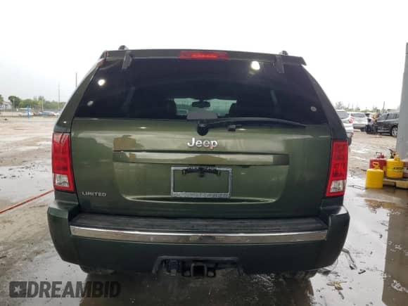 2006 Jeep Grand Cherokee Limited with VIN 1J8HS58N96C362645, listed as a Copart auction lot 71796665 with Not provided miles and Salvage title. Bid and sale history available at DreamBid. Image 6.
