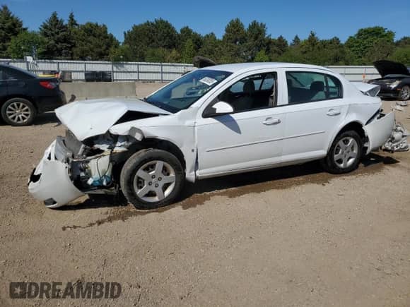 2007 Chevrolet Cobalt LT with VIN 1G1AL55F177230016, listed as a Copart auction lot 56390355 with 189,703 mi miles and Salvage title. Bid and sale history available at DreamBid. Image 1.
