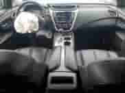 2024 Nissan Murano SV with VIN 5N1AZ2BS8RC102836, listed as a Copart auction lot 63328405 with 9,600 mi miles and Salvage title. Bid and sale history available at DreamBid. Image 8.