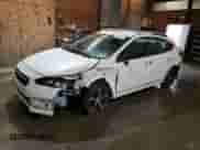 2020 Subaru Impreza Premium with VIN 4S3GTAV6XL3723494, listed as a Copart auction lot 81780475 with 131,529 mi miles and Salvage title. Bid and sale history available at DreamBid. Image 1.
