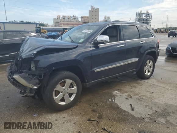 2012 Jeep Grand Cherokee Limited z VIN 1C4RJEBG6CC327646, wystawiony jako Copart lot #65470135 z przebiegiem Nie podano mil oraz Szkoda całkowita • Salvage title. Historia ofert i sprzedaży dostępna na DreamBid. Obrazek 1.