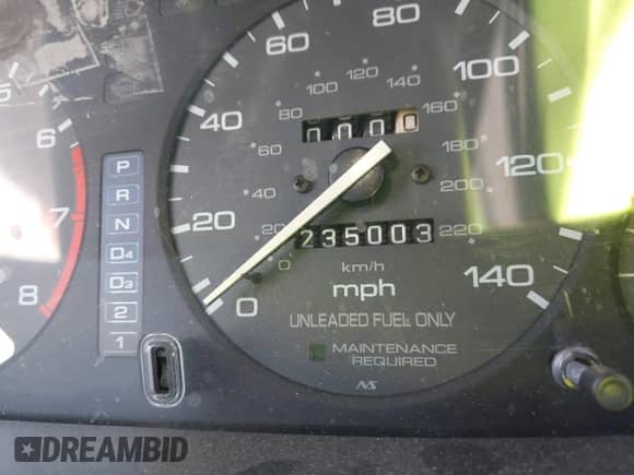 1996 Honda Accord LX z VIN 1HGCD5633TA077784, wystawiony jako IAAI lot #43302358 z przebiegiem 235 003 mil mil oraz . Historia ofert i sprzedaży dostępna na DreamBid. Obrazek 11.