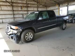 2006 GMC Sierra 1500 SLE1 z VIN 2GTEK19B661263116, wystawiony jako Copart lot #70744435 z przebiegiem 146 843 mil mil oraz Szkoda całkowita • Salvage title. Historia ofert i sprzedaży dostępna na DreamBid. Obrazek 1.