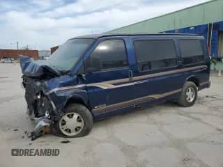 2000 Chevrolet Express Cargo YF7 z VIN 1GBFG15R5Y1109387, wystawiony jako Copart lot #48850655 z przebiegiem 176 057 mil mil oraz Szkoda całkowita • Salvage title. Historia ofert i sprzedaży dostępna na DreamBid. Obrazek 1.