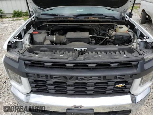 2023 Chevrolet Silverado 2500HD Work Truck with VIN 1GC1YLE7XPF134624, listed as a Copart auction lot 65634475 with 40,800 mi miles and Salvage title. Bid and sale history available at DreamBid. Image 11.