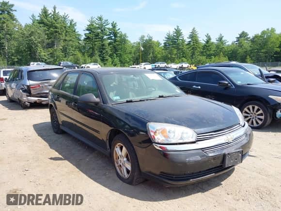 2005 Chevrolet Malibu Maxx LS with VIN 1G1ZT64855F217901, listed as a IAAI auction lot 42922011 with 159,931 mi miles and . Bid and sale history available at DreamBid. Image 1.