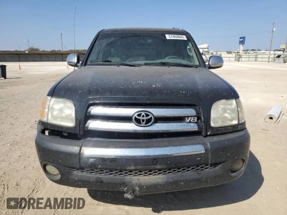 2004 Toyota Tundra SR5 z VIN 5TBET34104S453368, wystawiony jako Copart lot #87469845 z przebiegiem 271 497 mil mil oraz Czysty tytuł • Clean title. Historia ofert i sprzedaży dostępna na DreamBid. Obrazek 5.