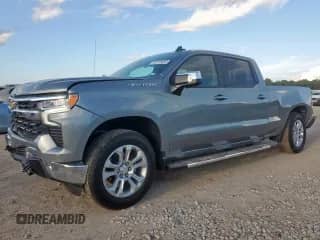 2025 Chevrolet Silverado 1500 with VIN 3GCPKDEK7SG259805, listed as a Copart auction lot 82132495 with 3,187 mi miles and Clean title. Bid and sale history available at DreamBid. Image 1.