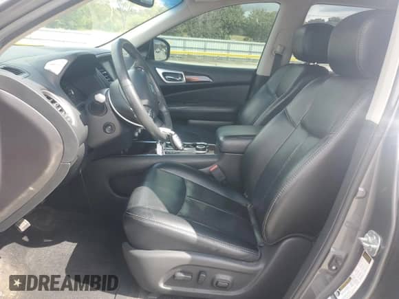 2015 Nissan Pathfinder Platinum with VIN 5N1AR2MM2FC696494, listed as a Copart auction lot 84208785 with 141,635 mi miles and Salvage title. Bid and sale history available at DreamBid. Image 7.