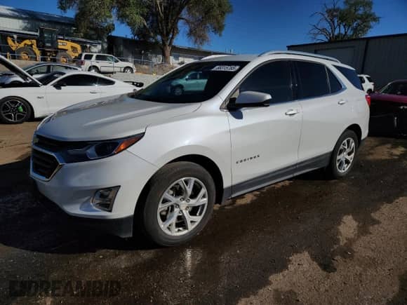 2019 Chevrolet Equinox LT с VIN 2GNAXLEX3K6155957, выставлен на аукционе Copart как лот 66315785 с пробегом 97 101 миль миль и Списание • Salvage title. История ставок и продаж доступна на DreamBid. Изображение 1.