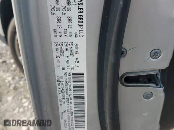 2011 Jeep Compass с VIN 1J4NT1FA9BD155431, выставлен на аукционе Copart как лот 66507495 с пробегом Не указан миль и Чистый • Clean title. История ставок и продаж доступна на DreamBid. Изображение 13.