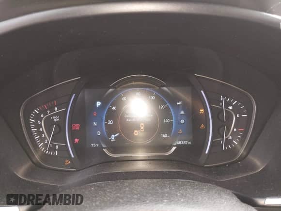 2019 Hyundai Santa Fe Ultimate with VIN 5NMS5CAA0KH032307, listed as a IAAI auction lot 42932223 with 48,387 mi miles and . Bid and sale history available at DreamBid. Image 7.